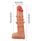 VibeFit Reusable Vibrating Penis Cover – Super Soft Couple’s Sleeve