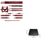 VelvetBond Fashion Restraint Set – PU Leather Bondage Collection