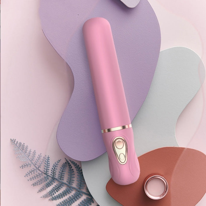 Electric Retractable Female Desire – 10-Mode Silicone Vibrator