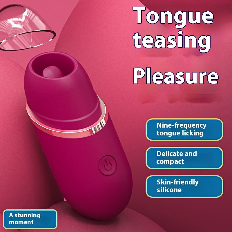 H005 Female Tongue Licking Vibrator – 9-Mode Tongue Stimulation Device