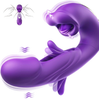 RoseThrust 7-in-1 G-Spot Vibrator – Tongue & Clitoral Stimulator for Women & Couples