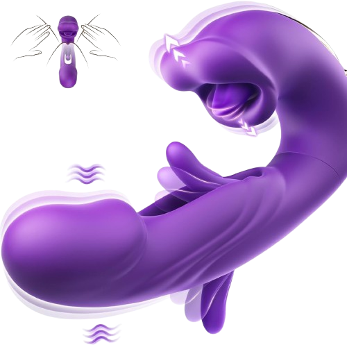 RoseThrust 7-in-1 G-Spot Vibrator – Tongue & Clitoral Stimulator for Women & Couples