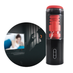 TurboSpiral Automatic Telescopic Vibrator – Intelligent Silicone Massager for Men