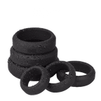 FlexiPlay 6-Piece Silicone Horseshoe Ring Set – Adjustable Scrotum & Penis Bondage Rings