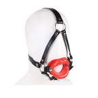 IronGrip Adjustable Leather Mouth Opener – Adult Bondage Toy