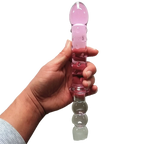 CrystalGlide Glass Toy – Elegant Adult Pleasure Toy for Women