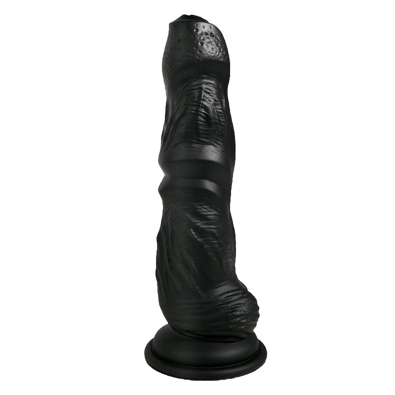TitanXL Giant Black Dildo – Realistic Anal & Vaginal Sex Toy with Suction Base