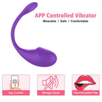 Bluetooth App-Controlled Clitoral & G-Spot Vibrator
