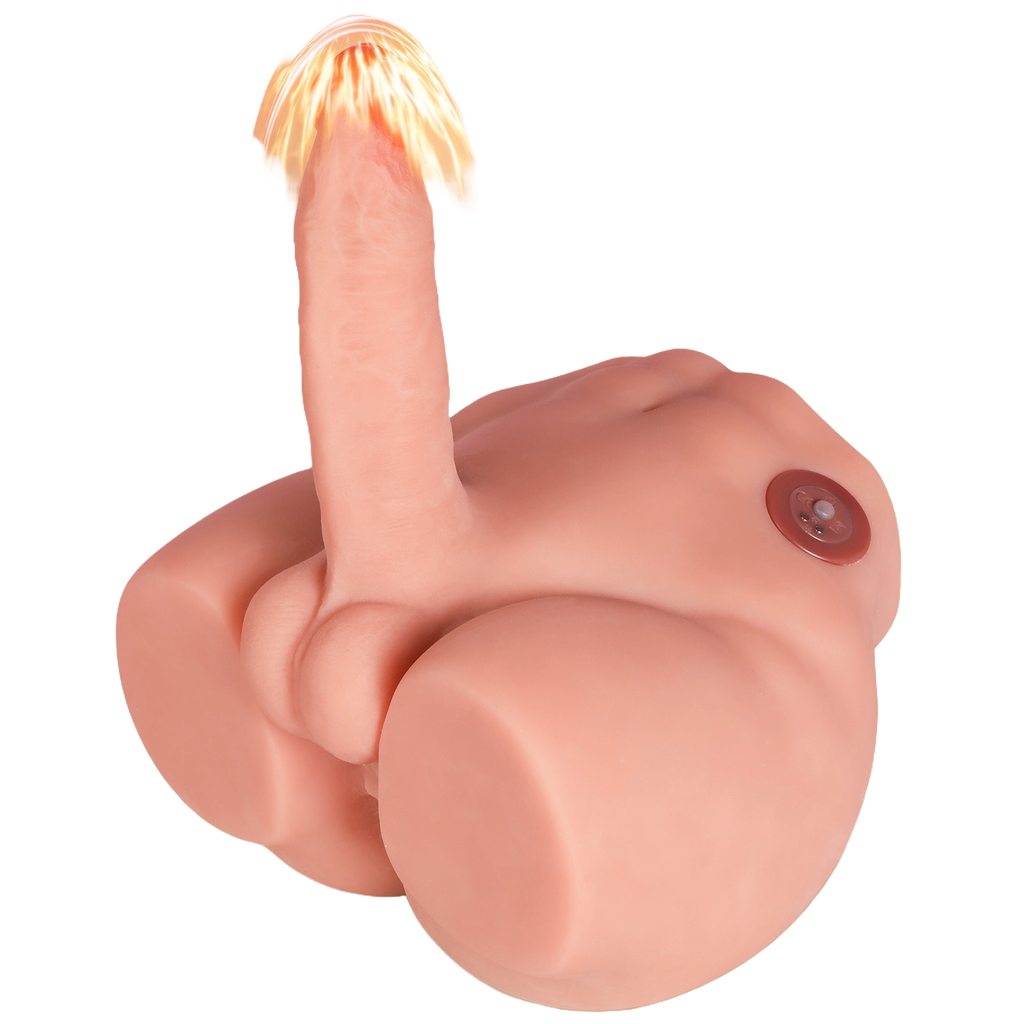 PleasureMate Male Doll – 7 Thrusting Modes Adult Toy for Women