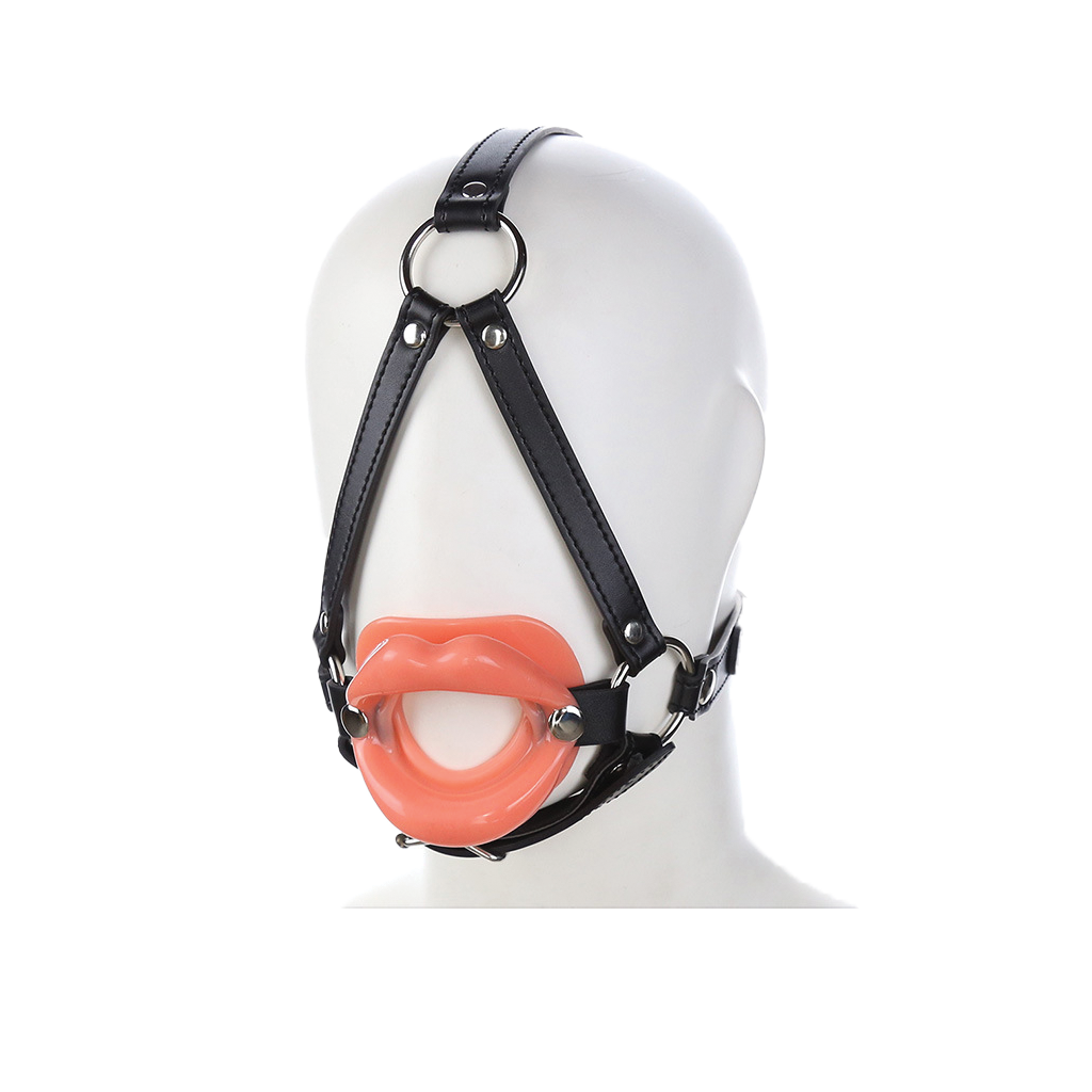 IronGrip Adjustable Leather Mouth Opener – Adult Bondage Toy