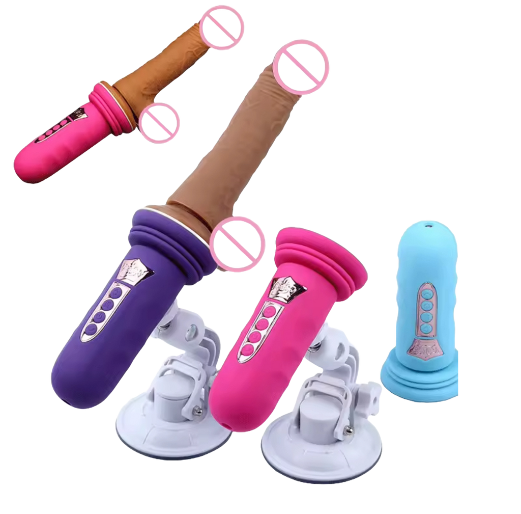 Rechargeable Suction Cup Thrusting Massager