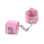 PawPlay Adjustable Leather Hand & Leg Restraints – BDSM Bondage Set