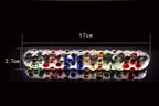 Crystal Wave Glass Dildo – Textured Magic Wand