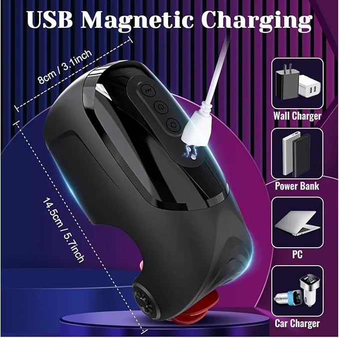 OralPro 360° Male Masturbator – Tongue-Licking & 10-Vibration Stroker Trainer for Men