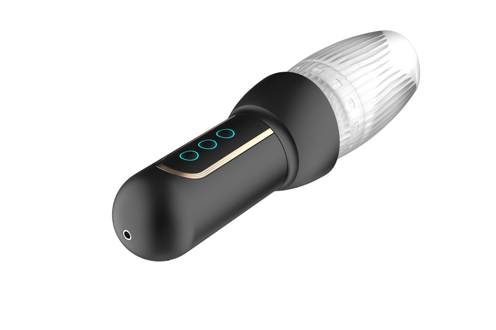 MaxErect Electric Penis Enlarger – 10 Vibration & 8 Thrusting/Rotating Patterns for Men