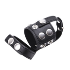 PowerExtend Men’s Cock Bondage & Extension Set – Leather & Alloy Restraint Toy