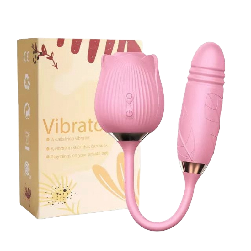 DualWave 2-in-1 Vibrator – Clitoral Suction & G-Spot Stimulator for Women & Couples