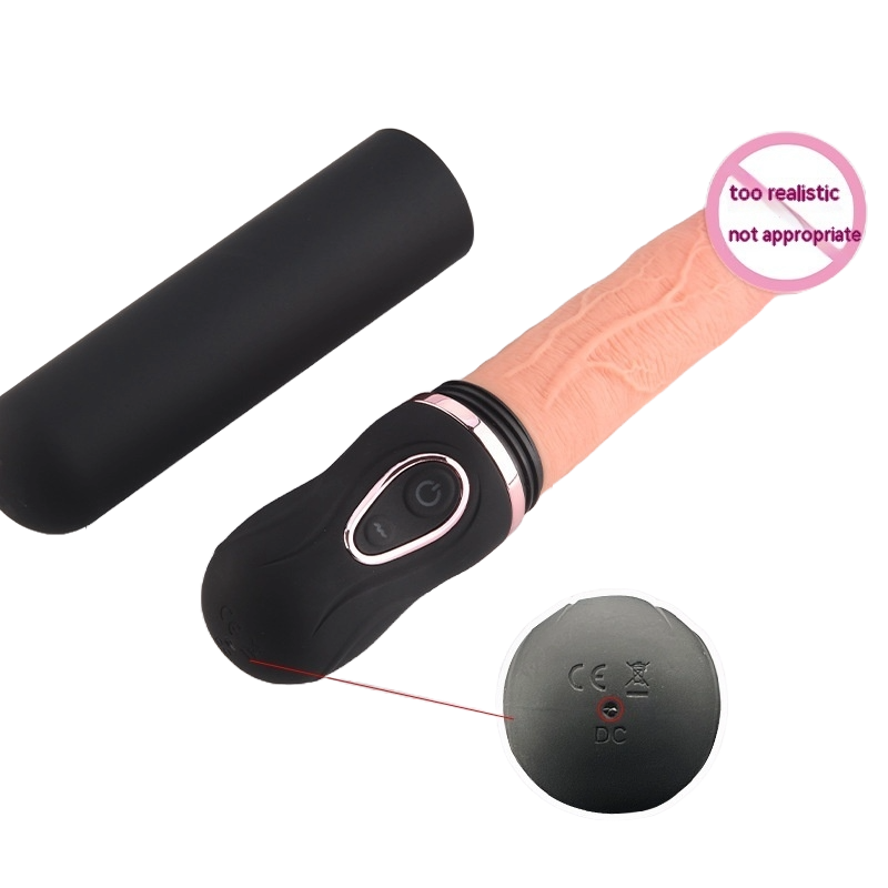 Electric Retractable Female Desire – 10-Mode Silicone Vibrator