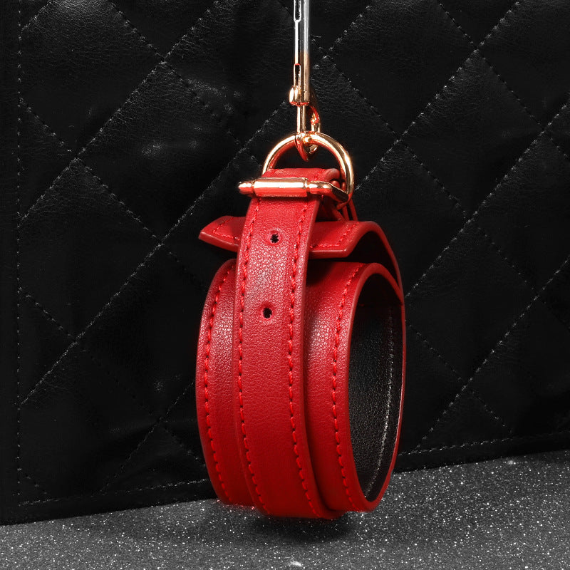 VelvetBond Fashion Restraint Set – PU Leather Bondage Collection