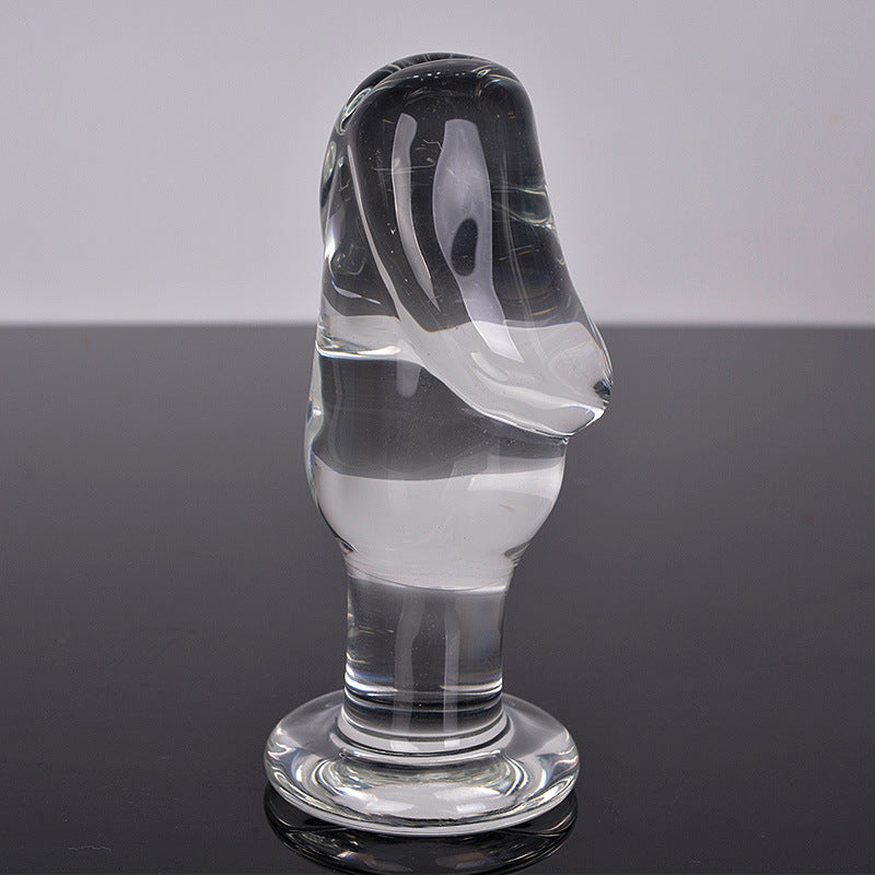 CrystalWave Glass Masturbator – Adult Leisure Toy for Women