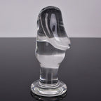 CrystalWave Glass Masturbator – Adult Leisure Toy for Women