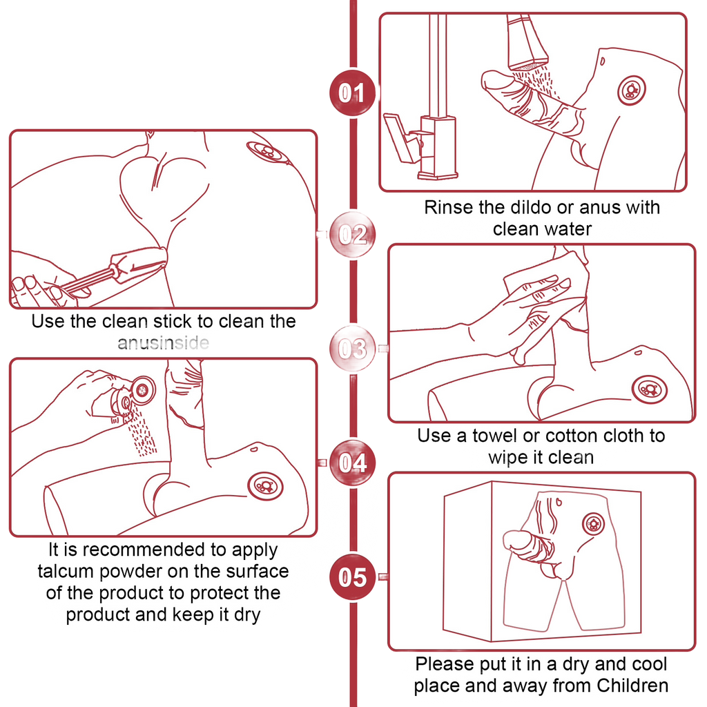 PleasureMate Male Doll with Anus – Adult Intimacy Toy for Women