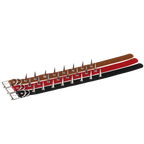 SkySpike Punk Leather Choker – Egirl Cosplay & Bondage Neck Accessory