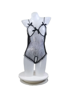 Lace Allure Mesh Bodysuit – Tight Sheer Lingerie for Women