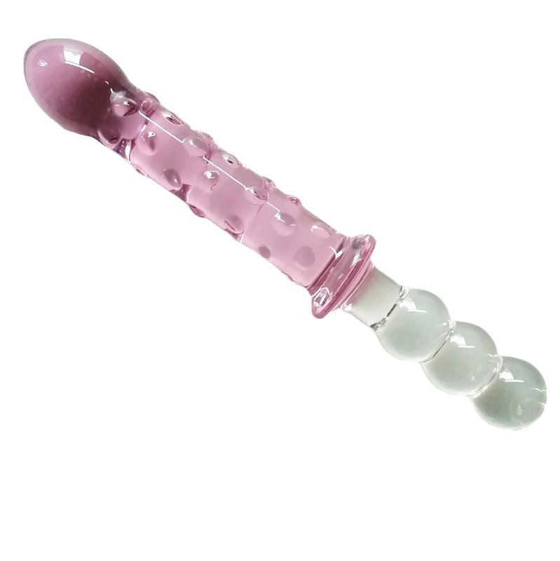 CrystalGlide Glass Toy – Elegant Adult Pleasure Toy for Women