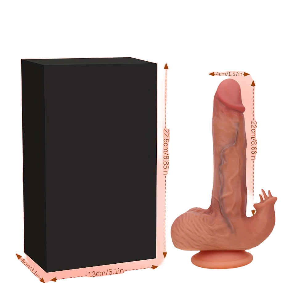 Female Vibrating Toy – Realistic Silicone Penis Massager