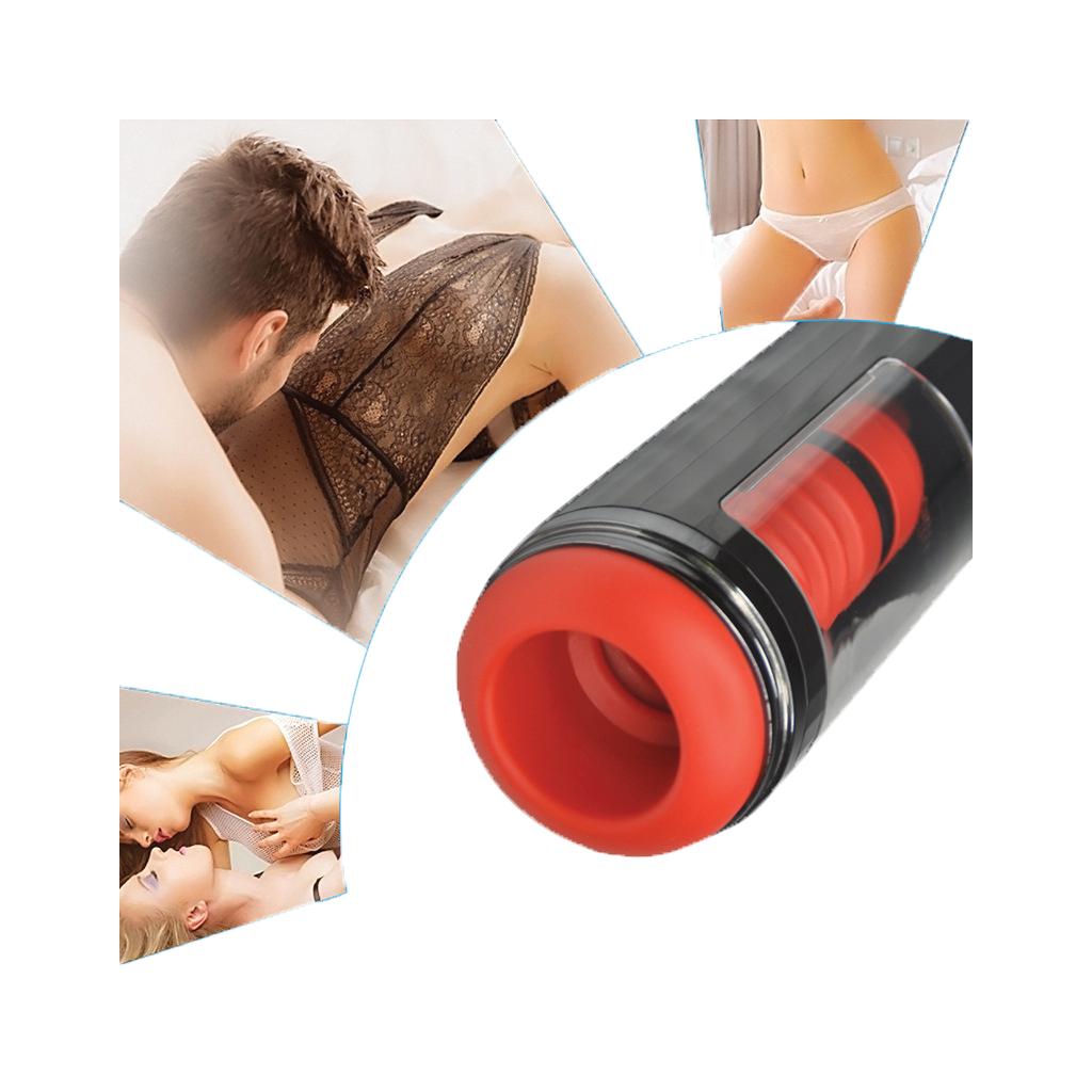 TurboSpiral Automatic Telescopic Vibrator – Intelligent Silicone Massager for Men