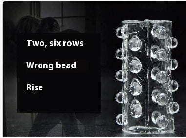 Crystal Finger Ring Male Toy Set – 6-Piece Stretchable TPR Pleasure Rings