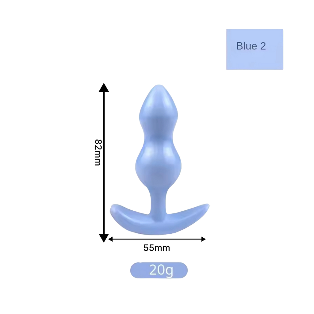 3-Piece Silicone Anal Training Plug Set