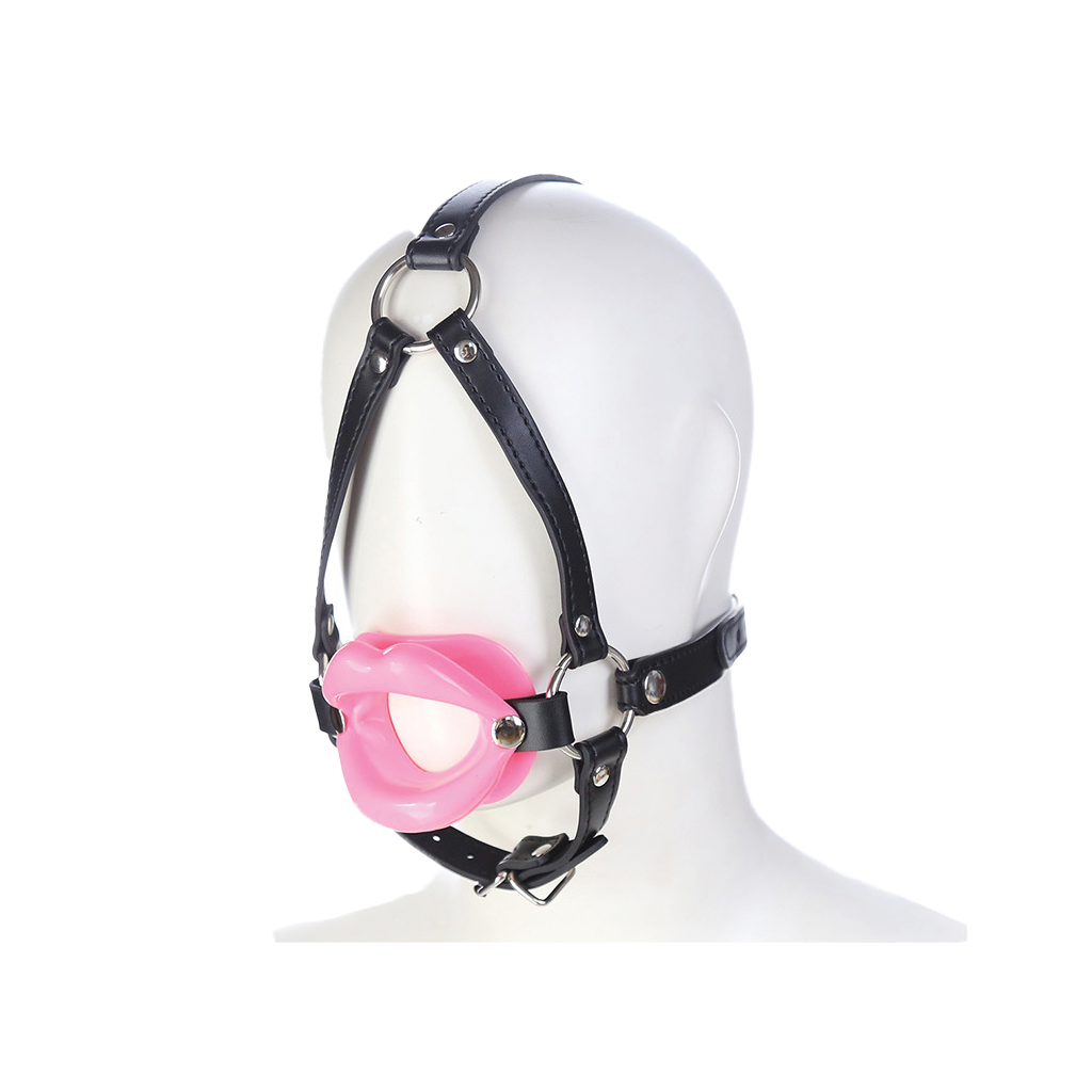 IronGrip Adjustable Leather Mouth Opener – Adult Bondage Toy