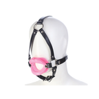 IronGrip Adjustable Leather Mouth Opener – Adult Bondage Toy