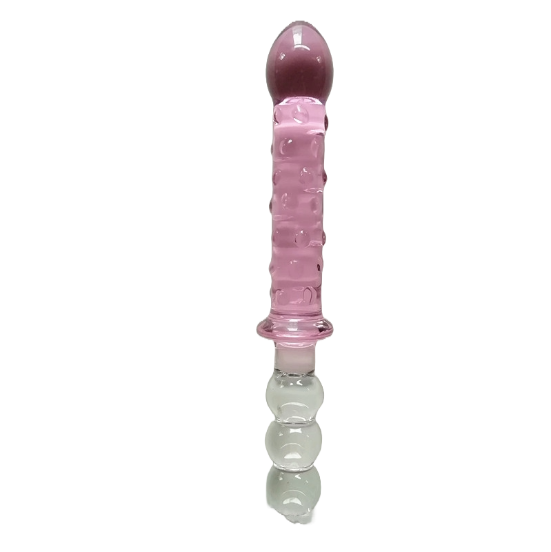 CrystalGlide Glass Toy – Elegant Adult Pleasure Toy for Women