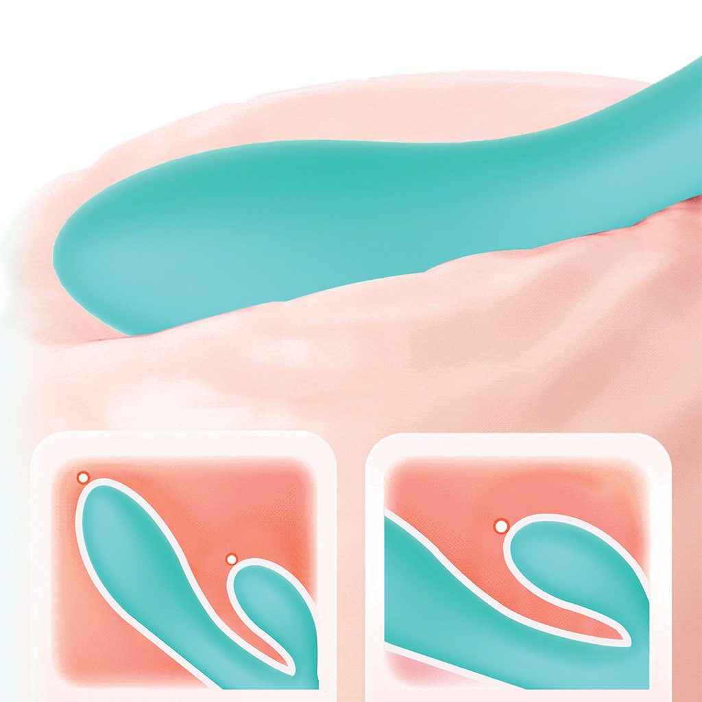 SilkWave Silicone Vibrator – 10-Mode Vibrating Rod for Women