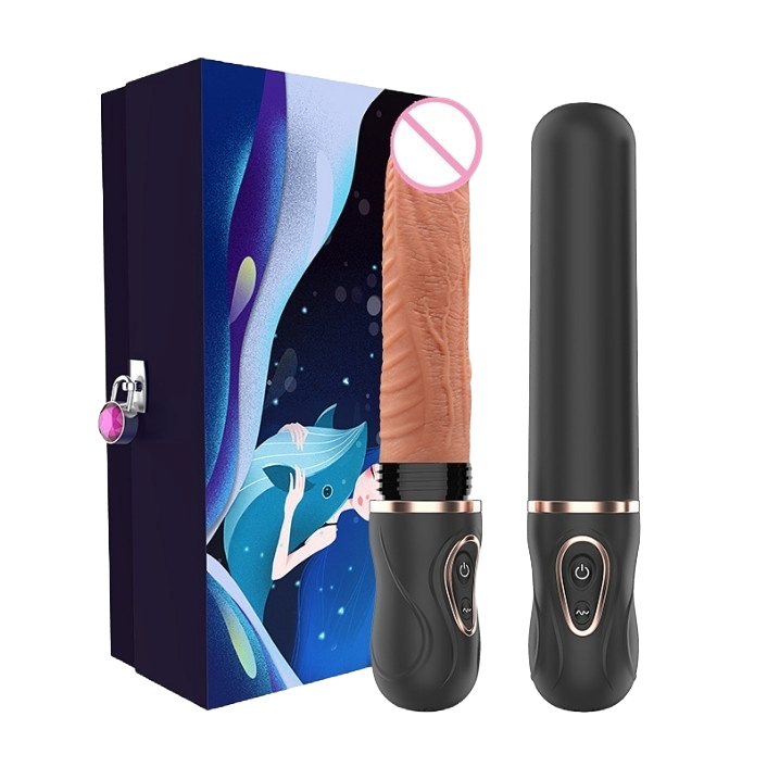 Electric Retractable Female Desire – 10-Mode Silicone Vibrator