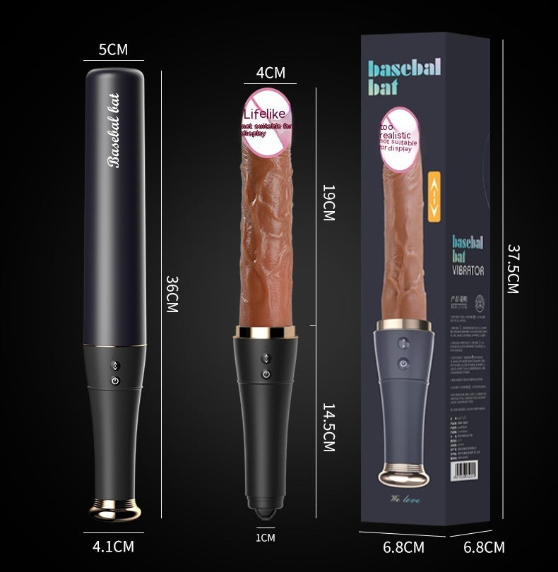 PowerMotion Automatic Thrusting Dildo – Heated Tongue Lick Edition