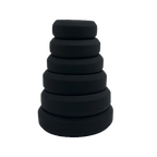 FlexiPlay 6-Piece Silicone Horseshoe Ring Set – Adjustable Scrotum & Penis Bondage Rings