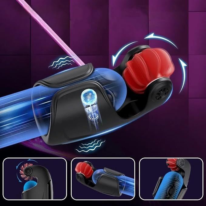 OralPro 360° Male Masturbator – Tongue-Licking & 10-Vibration Stroker Trainer for Men