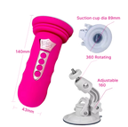 Rechargeable Suction Cup Thrusting Massager