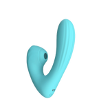 DualSuction Clitoral Vibrator – Silicone Sucking & Vibrating Stimulator