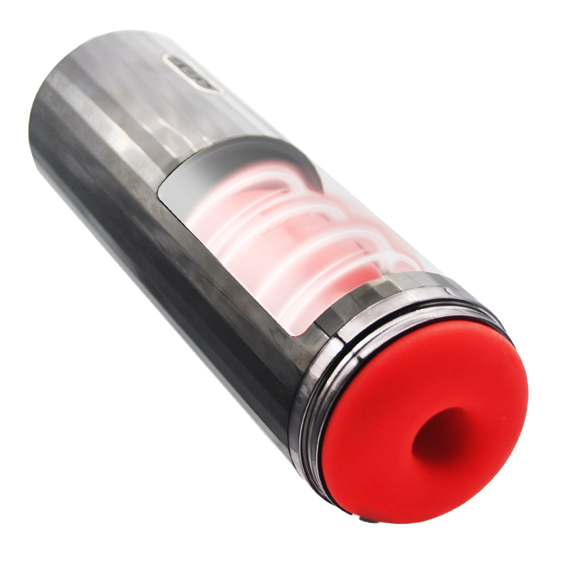 TurboSpiral Automatic Telescopic Vibrator – Intelligent Silicone Massager for Men