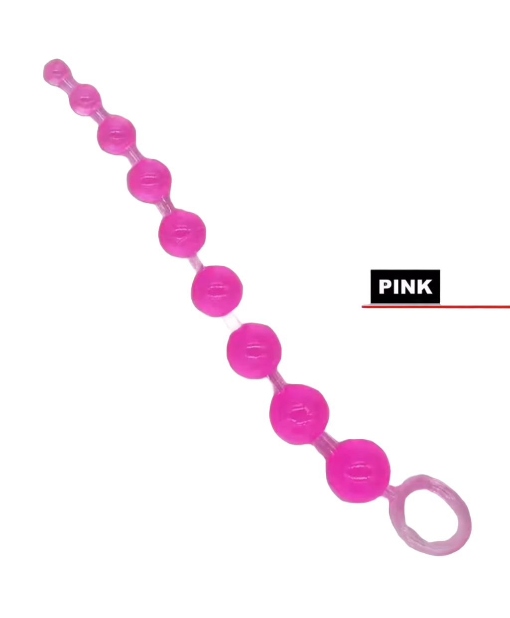 Super Long Silicone Anal Beads Plug