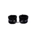 VelvetGrip PU Plush Handcuffs – Soft BDSM Restraint Toy for Adults