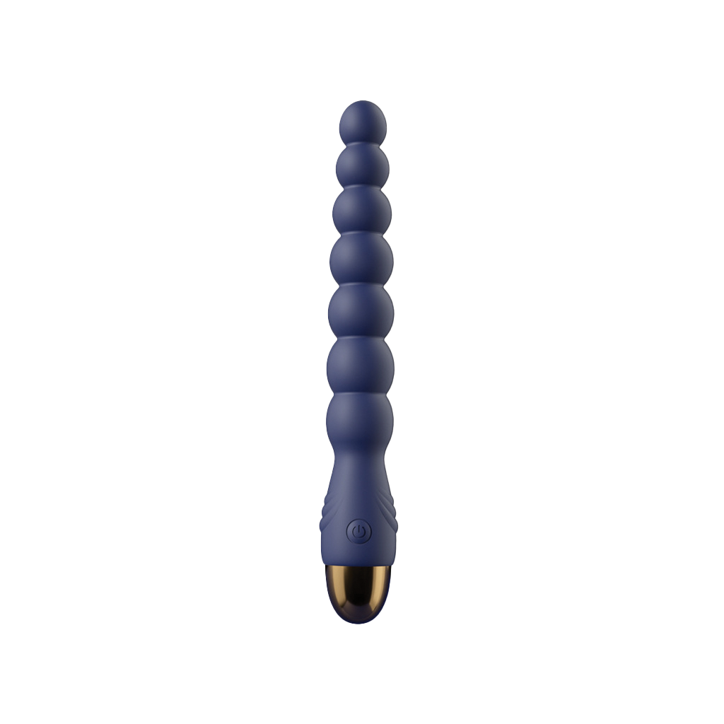VibeBeads USB Seven-Bead Anal Stick – Waterproof Silicone Massager