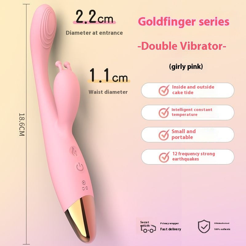 Heating Female Massager – Dual & Single Shock Vibrator for Women