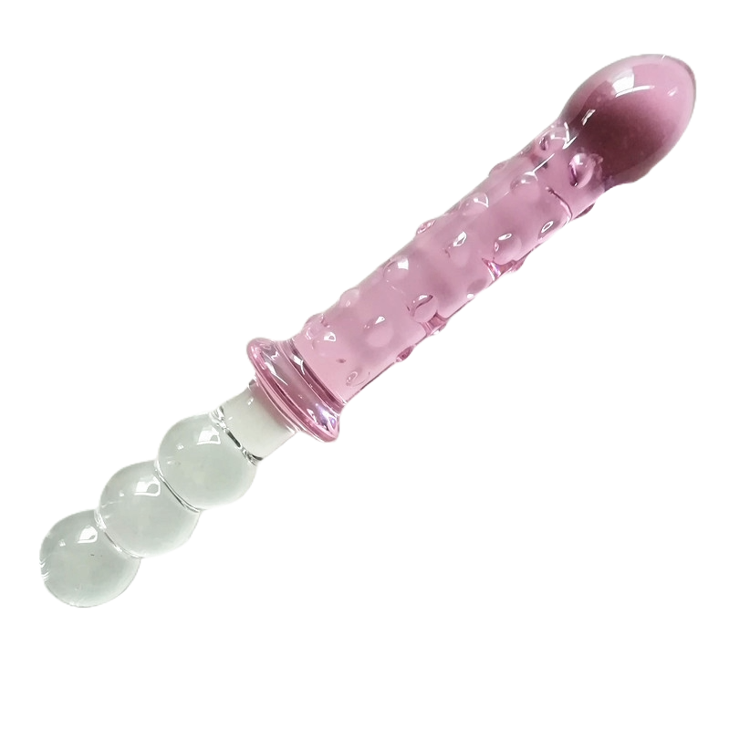 CrystalGlide Glass Toy – Elegant Adult Pleasure Toy for Women
