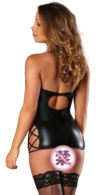 Midnight Temptress Patent Leather Cosplay Suit – Hollow Tight Lingerie